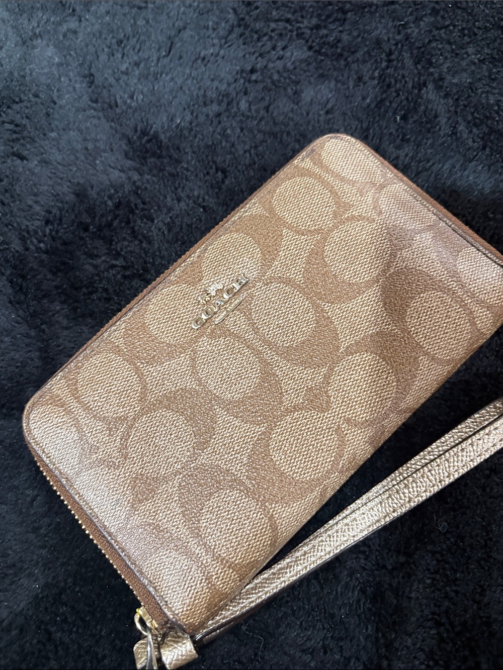 Coach wallet brown